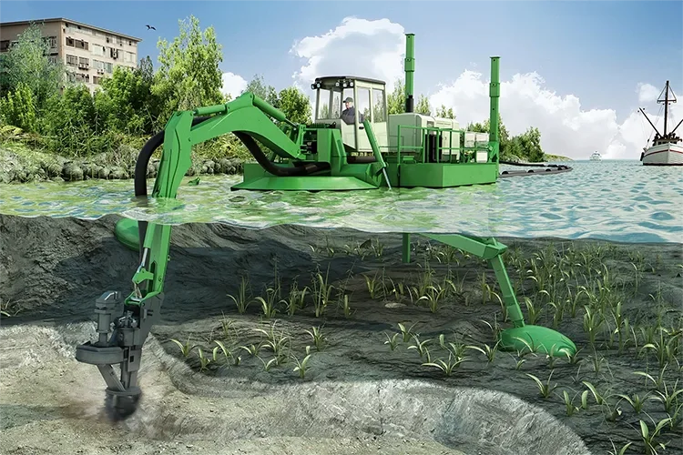 Amphibious Multifunctional Dredge