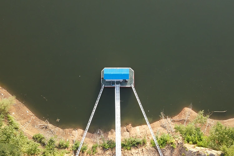 Joen vedenoton pumppuasema